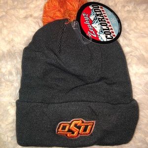 Oklahoma State University Pom Beanie